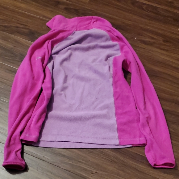Columbia Women's Pink and Purple Fleece Top - Picture 7 of 8